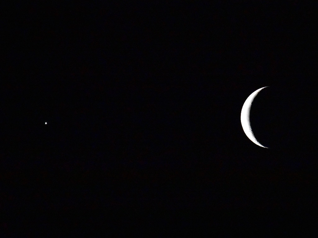 Venus Before Occultation