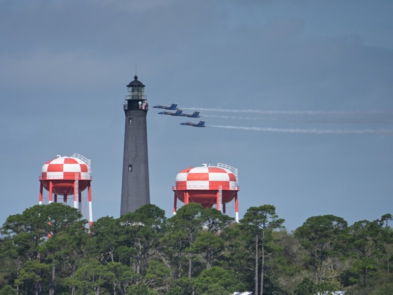 Pensacola Lighthouse Fly-by